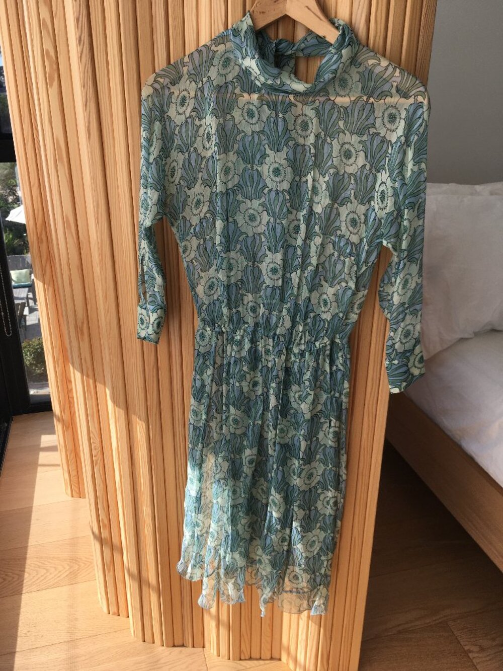 Prada collection 2017 floral silk dress - rare, perfect condition